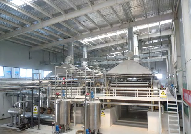 100000t/y Modiﬁed Starch Processing Line