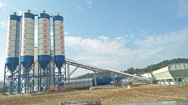 HZS240 Concrete Mixing Plant