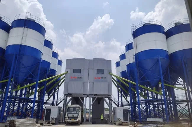 HZS270D Concrete Mixing Plant