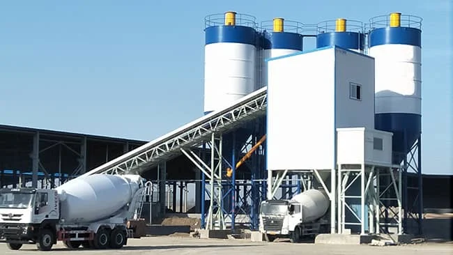 HZS300 Concrete Mixing Plant