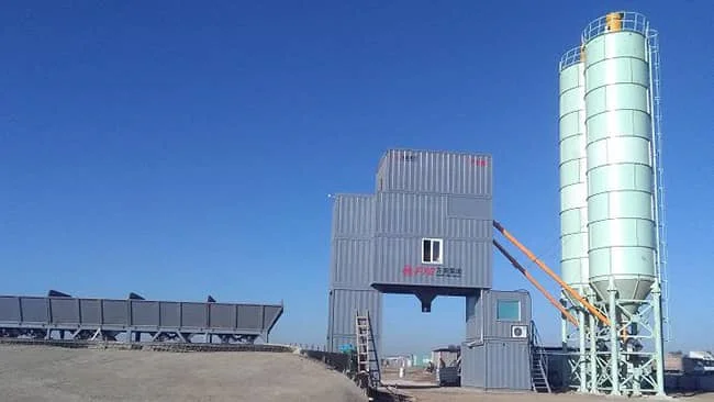 HZS90D Concrete Mixing Plant