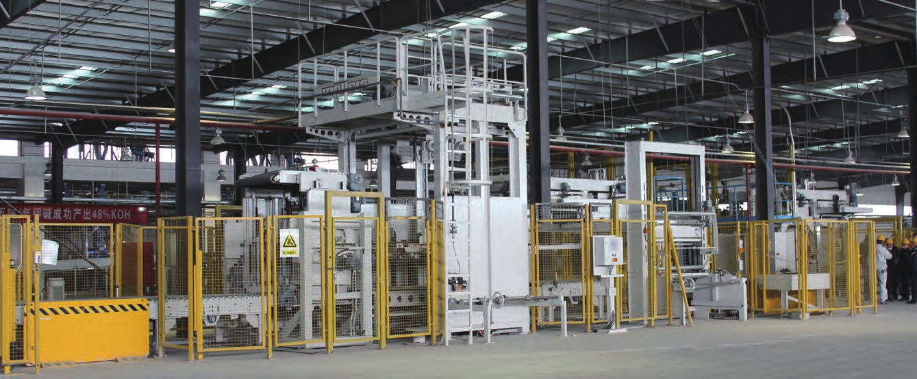 500,000 t/y PVC Plant Area Packaging Palletizing and Laminating System